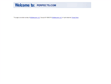 Tablet Screenshot of perfects.com